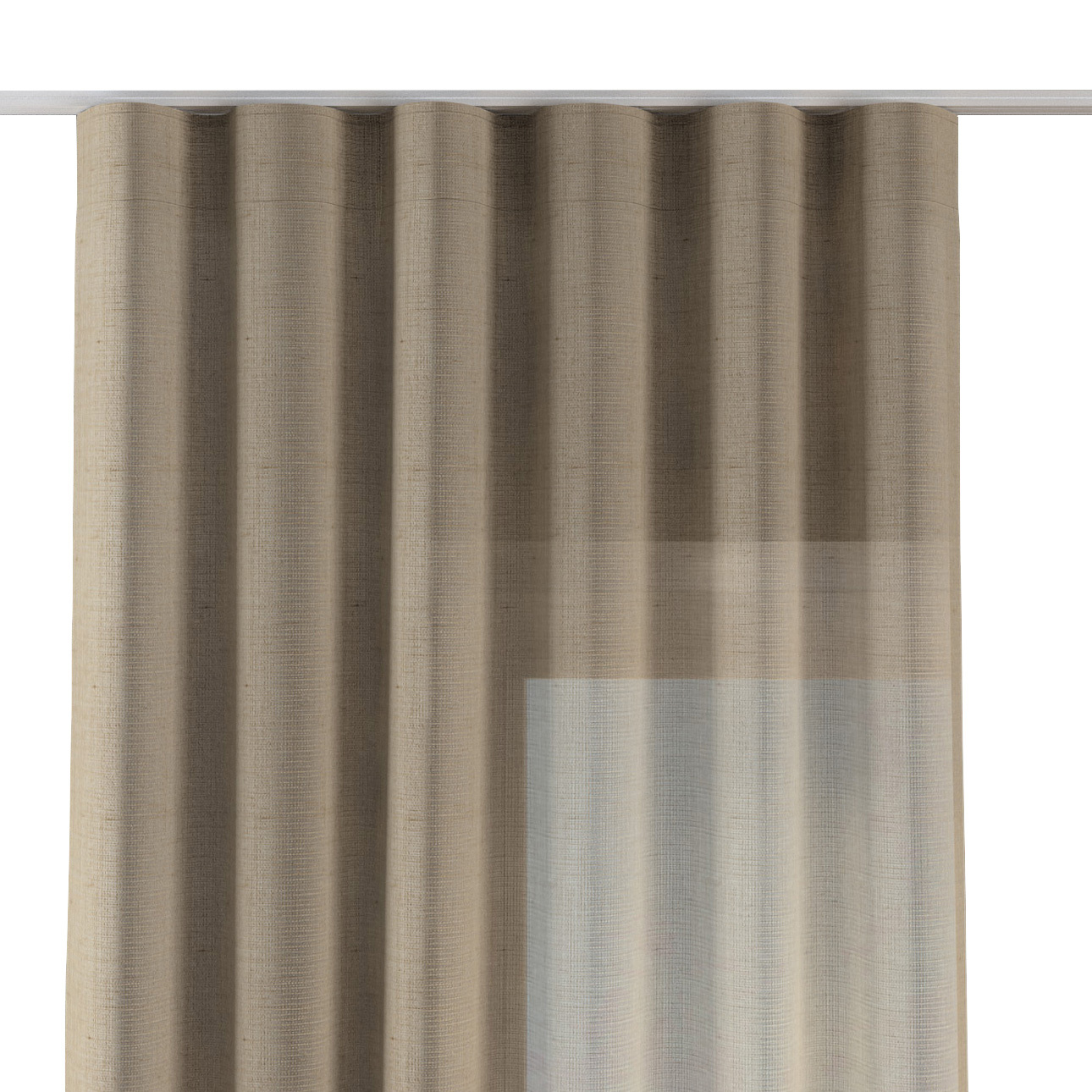 Zasłona na taśmie wave