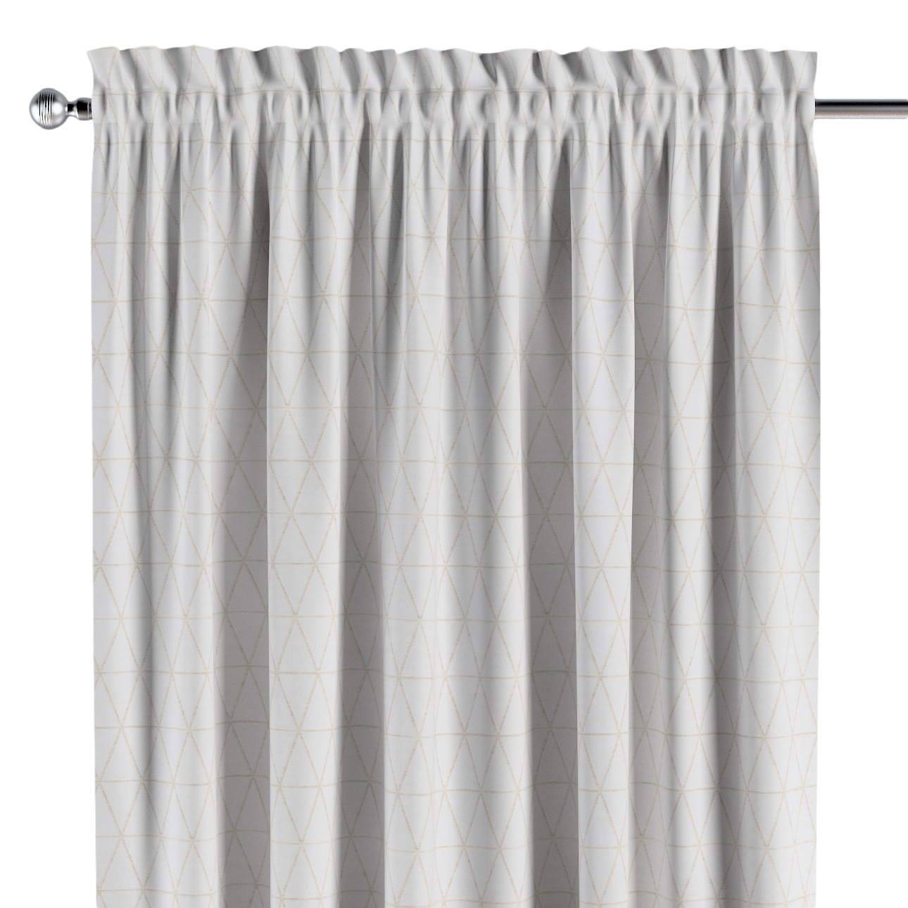 Zasłona na kanale z grzywką 1 szt.