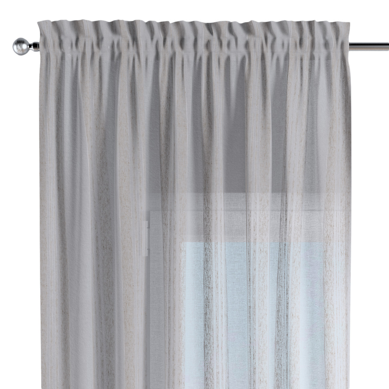 Zasłona na kanale z grzywką 1 szt.