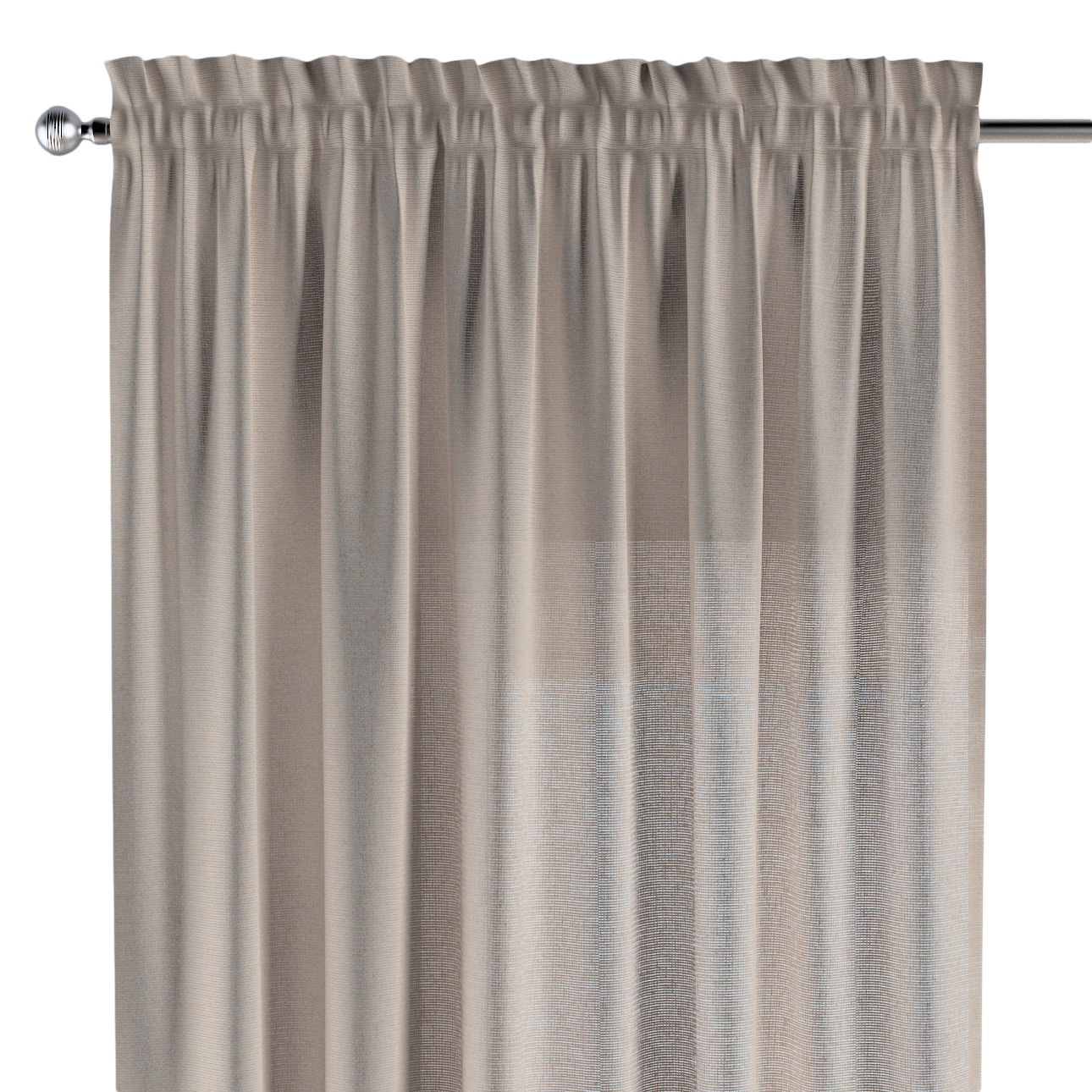 Zasłona na kanale z grzywką 1 szt.