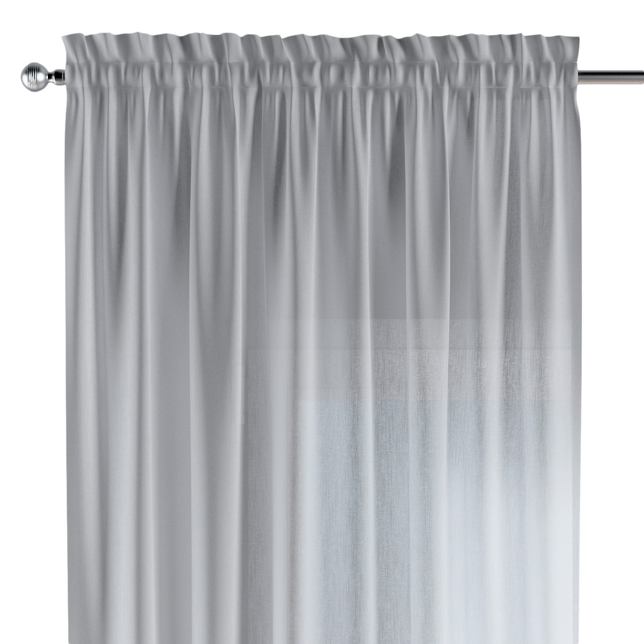 Zasłona na kanale z grzywką 1 szt.