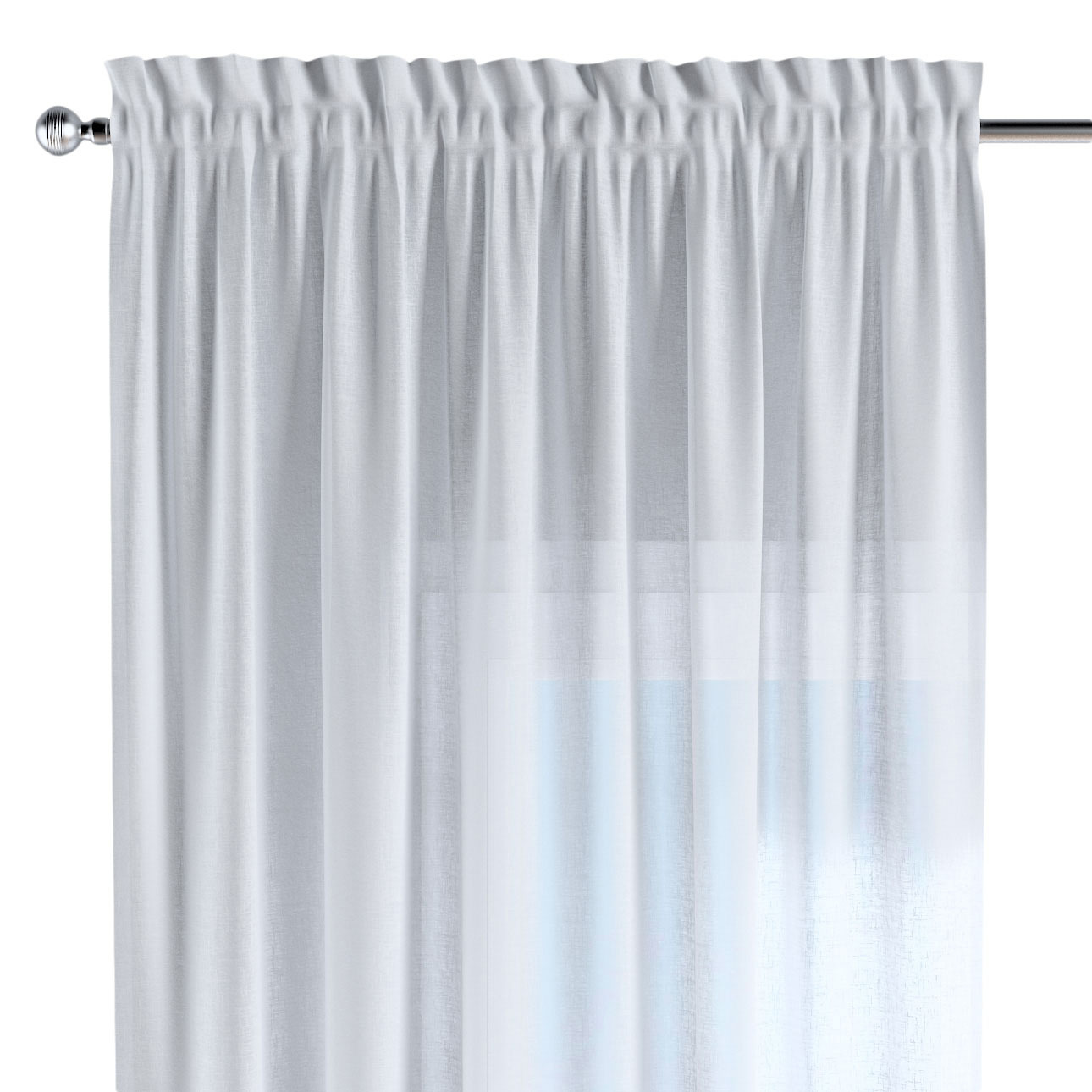 Zasłona na kanale z grzywką 1 szt.