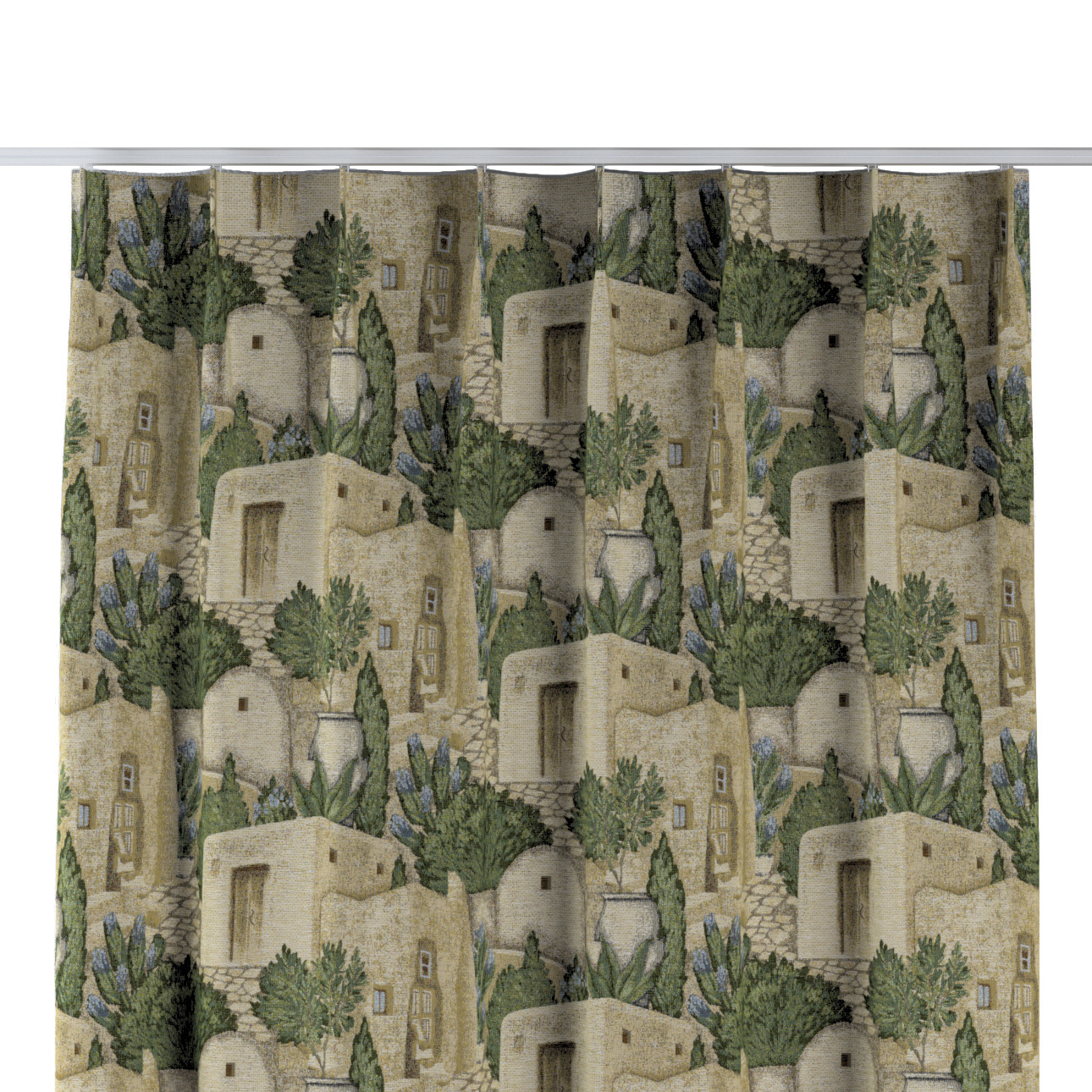 Zasłona na haczykach flex pojedynczych