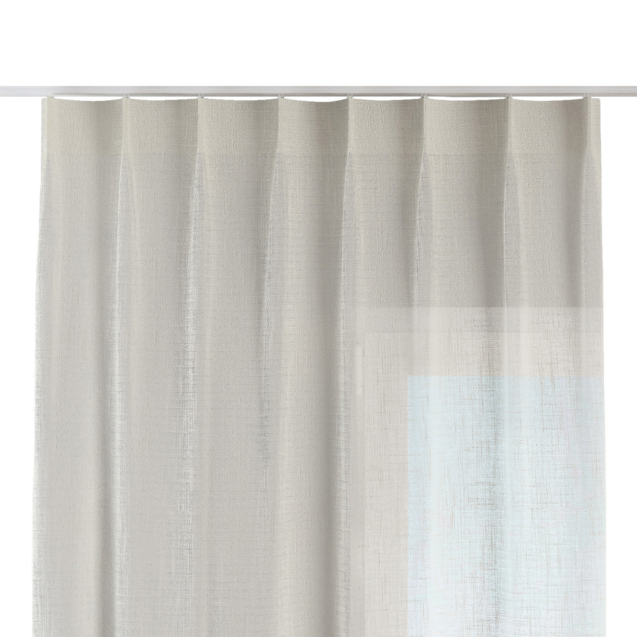 Zasłona na haczykach flex pojedynczych