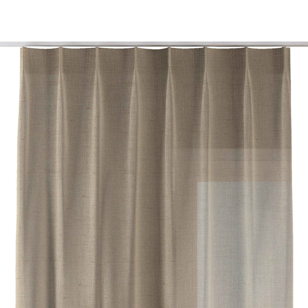 Zasłona na haczykach flex pojedynczych