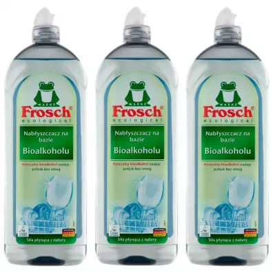 Frosch Nabłyszczacz na bazie Bioalkoholu Zestaw 3 x 750 ml