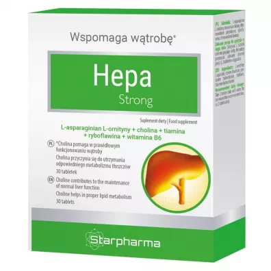 Starpharma HepaStrong suplement diety 30 tab.