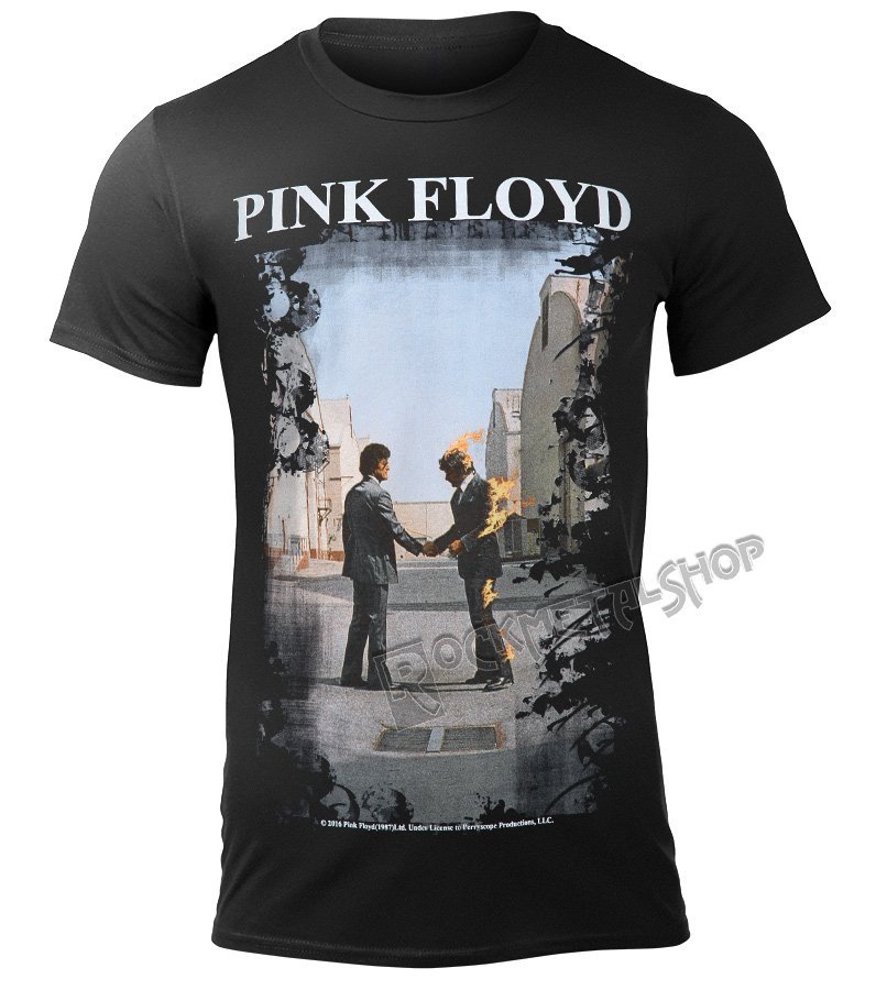 koszulka PINK FLOYD - BURNING MAN BLACK-M