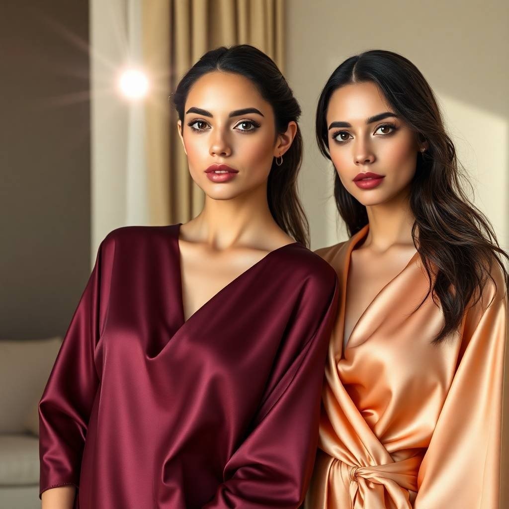 Tkanina ubraniowa satyna z lycrą - bordowy 22