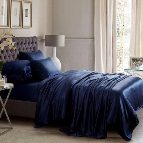 Jedwabna Pościel 180x200 +2x 70x80 Kołdra Poduszka