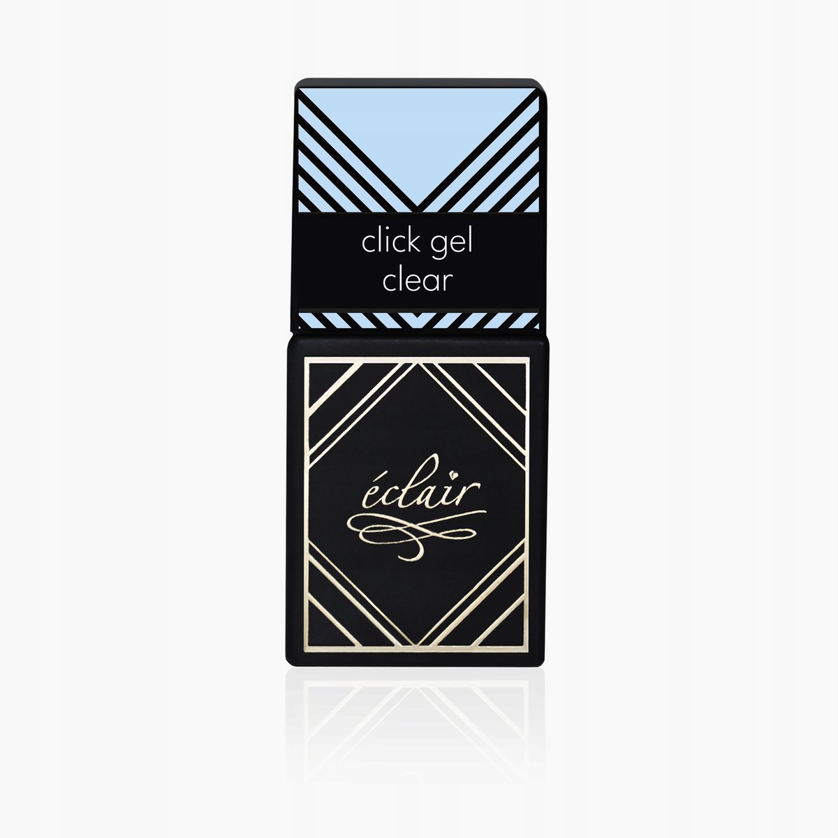 Eclair Nail CLICK Gel CLEAR 14ml - żel do paznokci w butelce