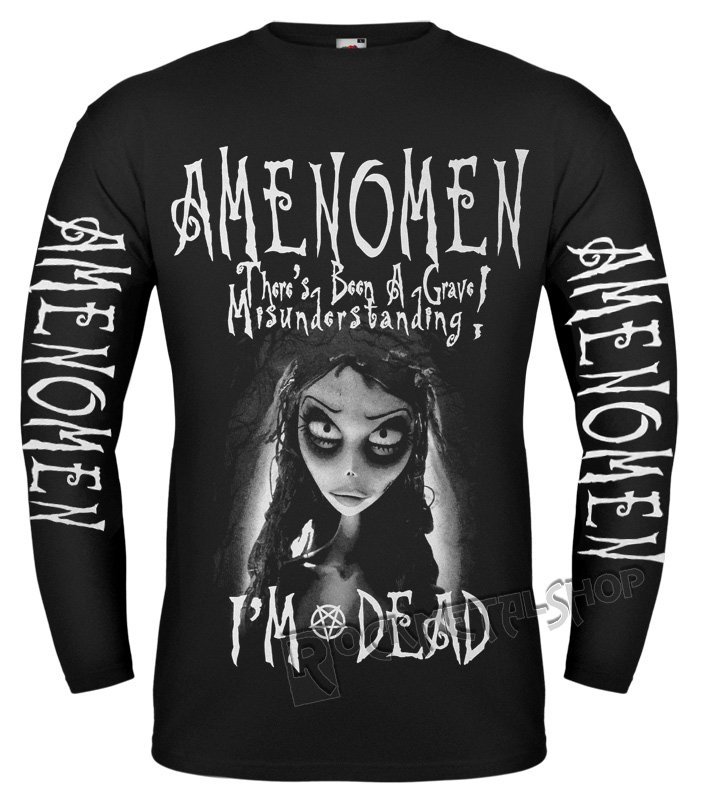longsleeve AMENOMEN - NIGHTMARE (OMEN076LO)-XXL
