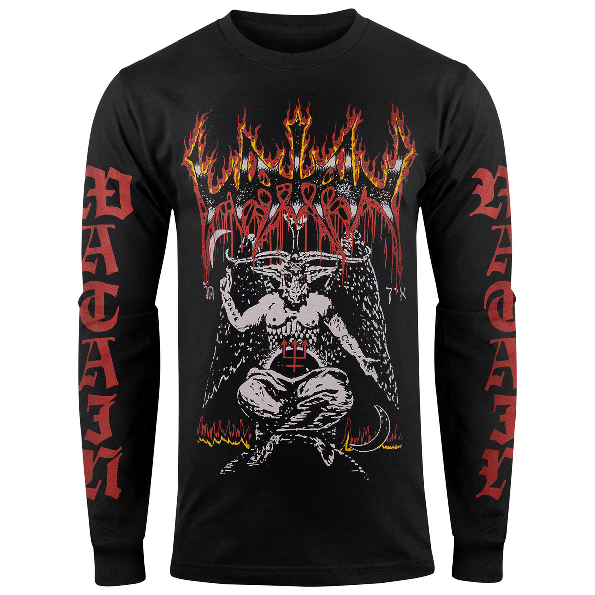 longsleeve WATAIN - BAPHOMET-XL