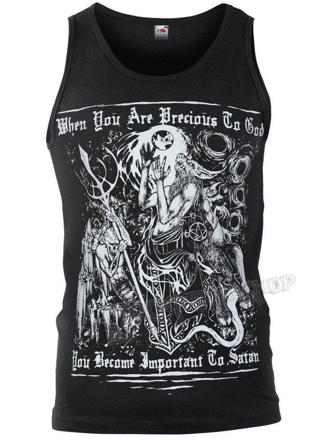 koszulka na ramiączkach AMENOMEN - WHEN YOU ARE PRECIOUS... (OMEN021KR)-XL