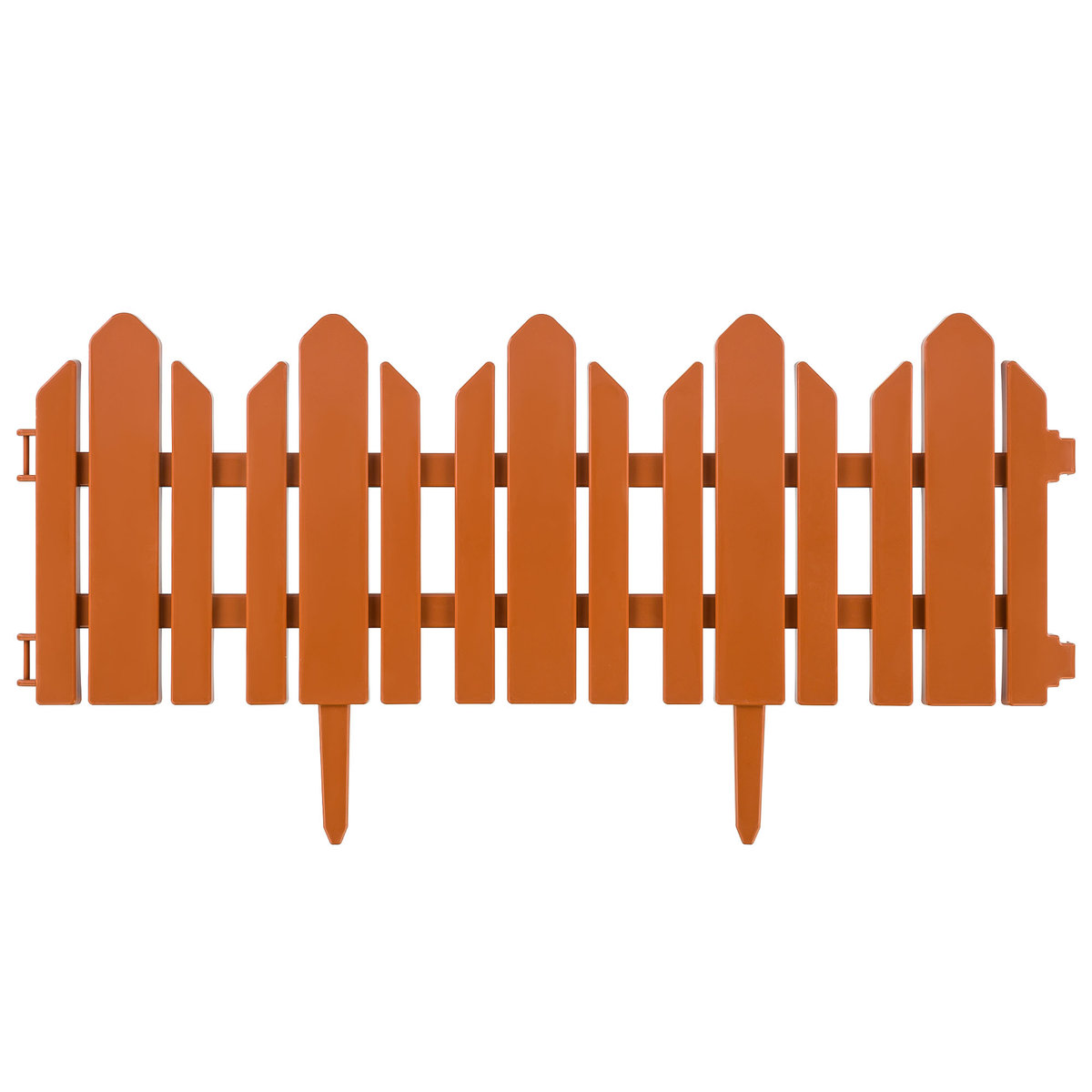 Płotek ogrodowy ozdobny obrzeże 2,3 mb terakotowy palisada ogrodzenie