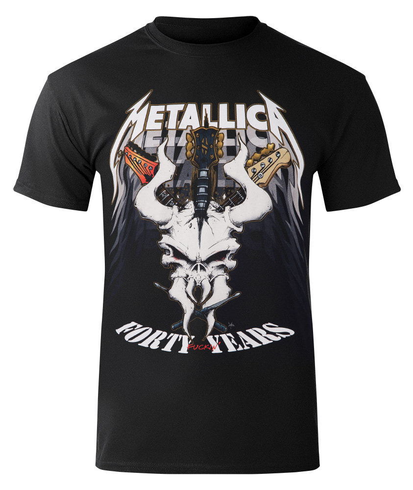 koszulka METALLICA - 40TH ANNIVERSARY FORTY YEARS-L