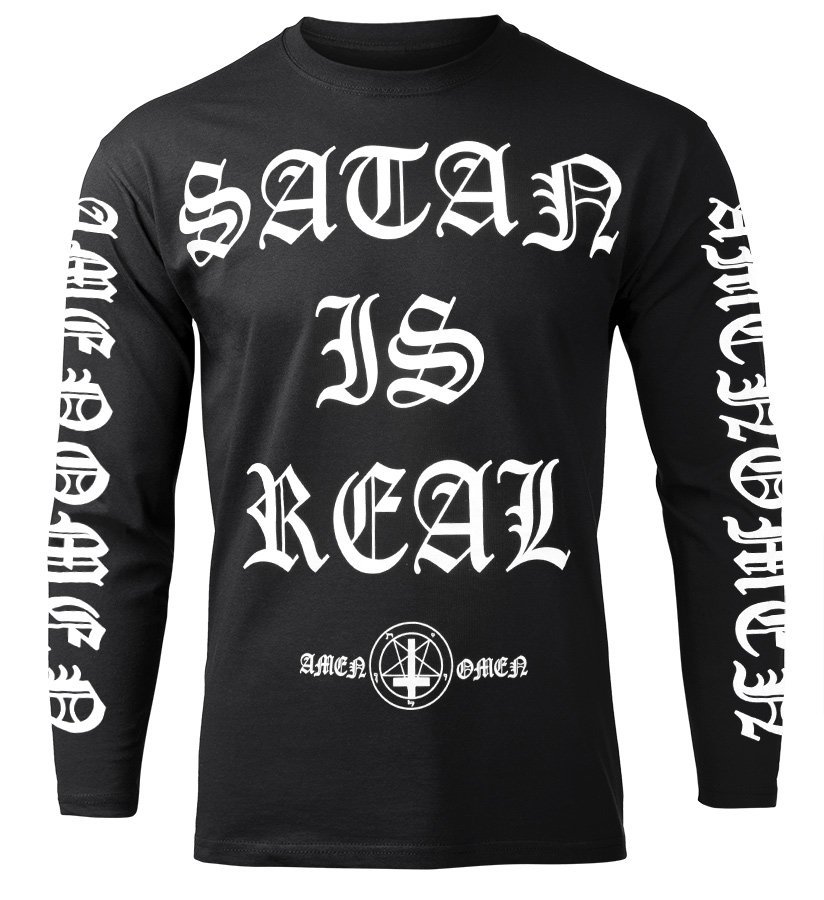 longsleeve AMENOMEN - SATAN IS REAL (OMEN100LO)-S