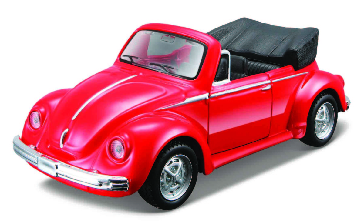 Maisto, 21001 Pr Vw 1303 Cabriolet Czerwony