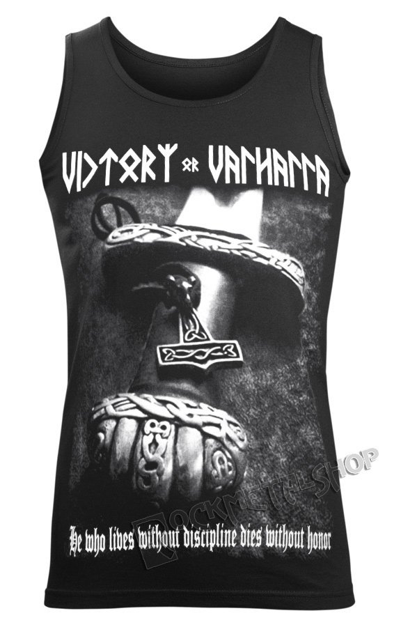 koszulka na ramiączkach VICTORY OR VALHALLA - THE SWORD-S
