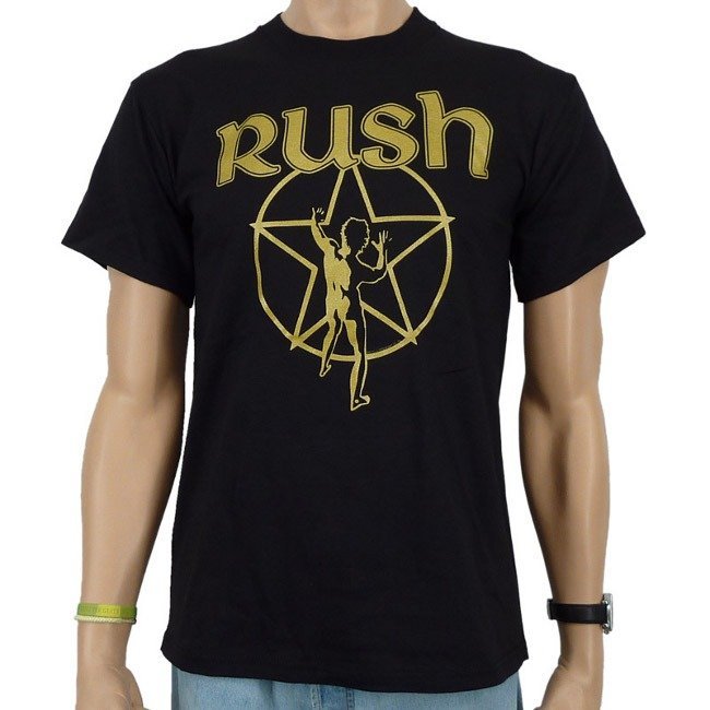 koszulka RUSH - METALLIC STARMAN-S