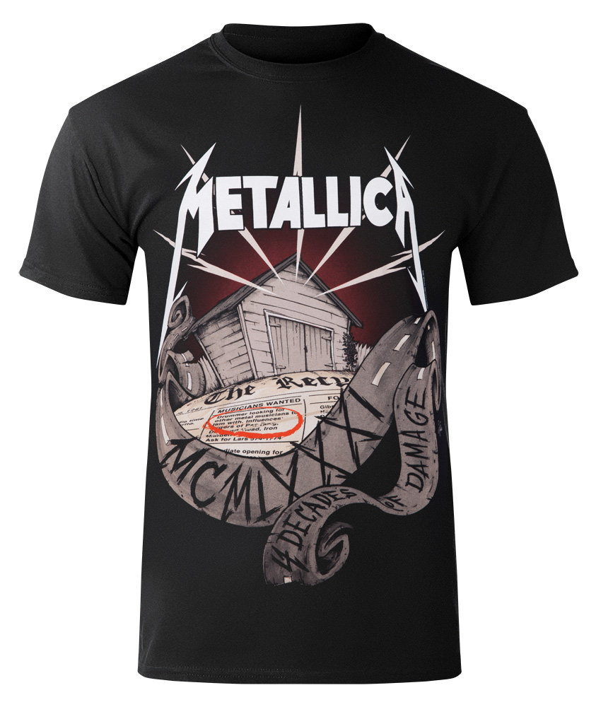koszulka METALLICA - 40TH ANNIVERSARY GARAGE-XL
