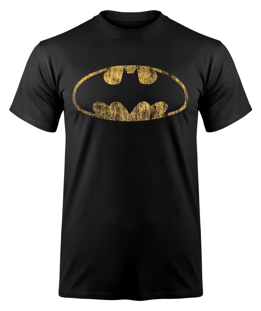 koszulka BATMAN - DISTRESSED SHIELD-S