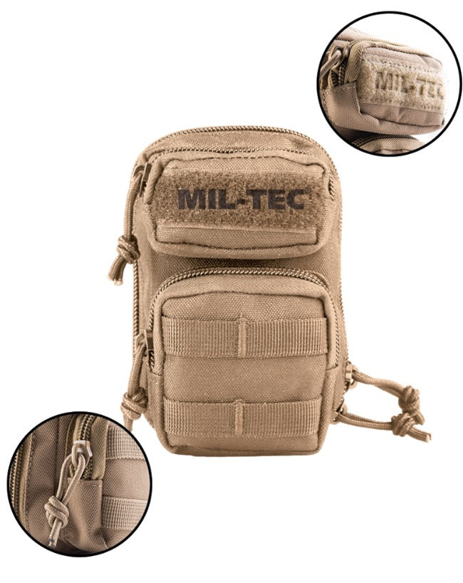 Mil-Tec Brelok Mini Plecak do Kluczy Coyote