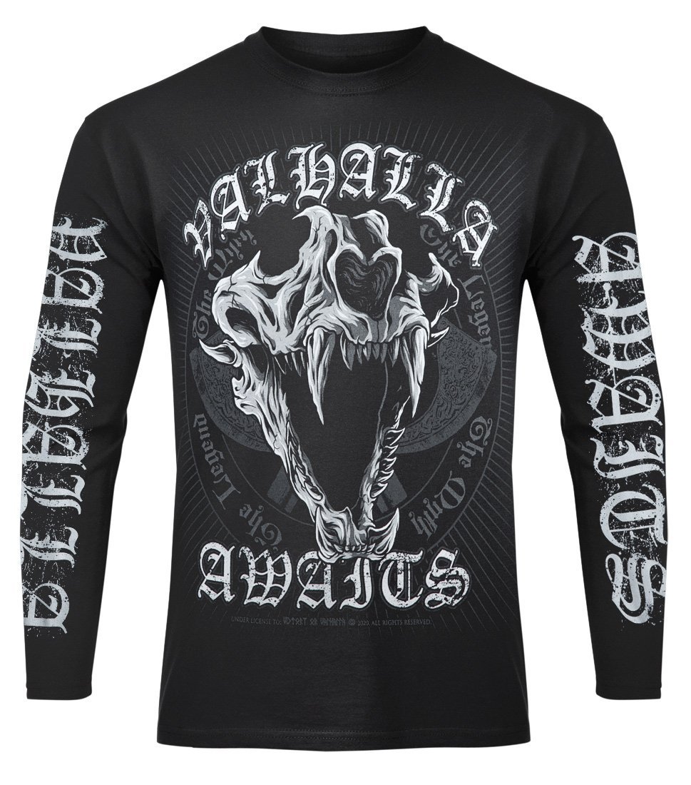 longsleeve VICTORY OR VALHALLA - THE LEGEND, THE MYTH-S