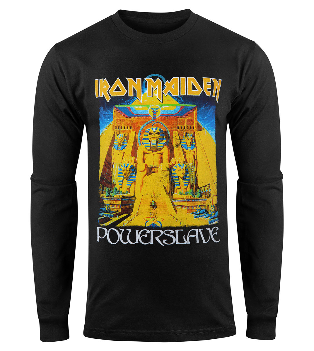longsleeve IRON MAIDEN - POWERSLAVE-M