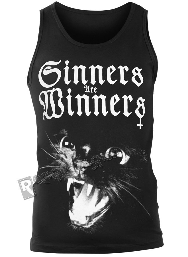 koszulka na ramiączkach AMENOMEN - SINNERS ARE WINNERS (OMEN081KR)-S