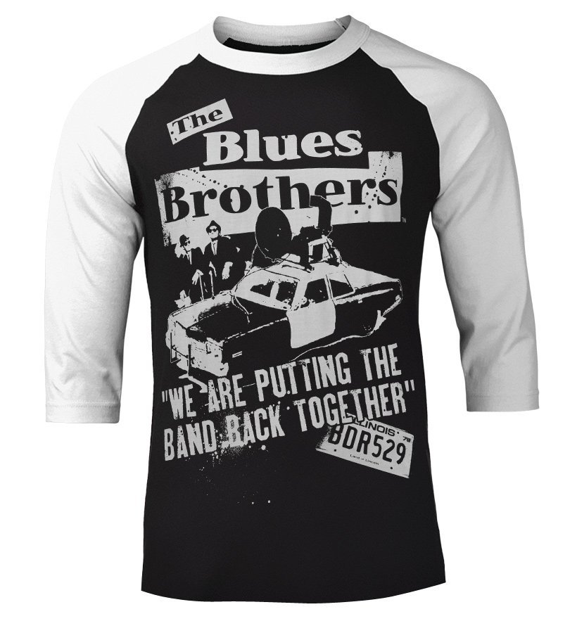 longsleeve BLUES BROTHERS - BAND BACK TOGETHER, rękaw 3/4-XL
