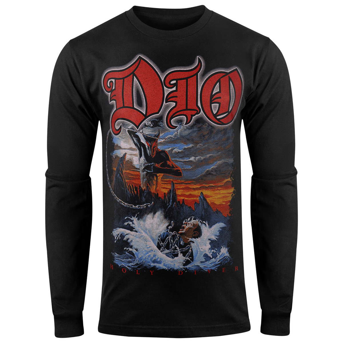 longsleeve DIO - HOLY DIVER-XXL