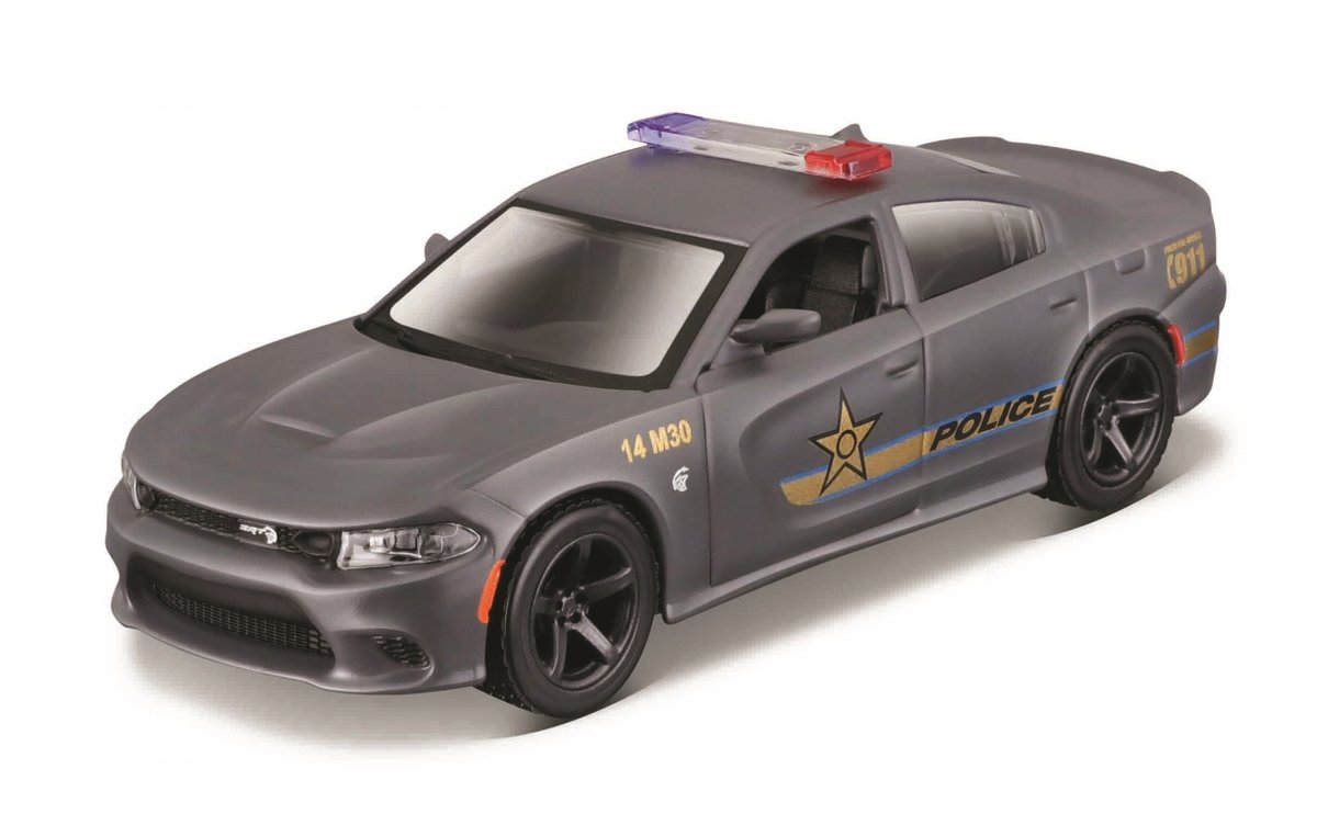 MAISTO POWER RACER Dodge Charger SRT Hellcat 2018 (Police) 4,5'' 21001