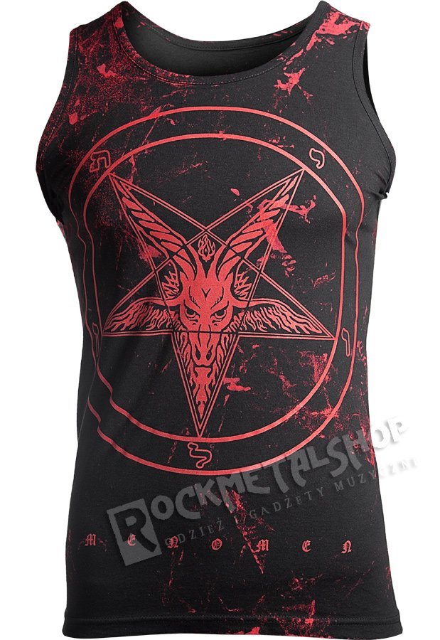 koszulka na ramiączkach AMENOMEN - PENTAGRAM GOAT (OMEN001KR ALLPRINT RED)-S