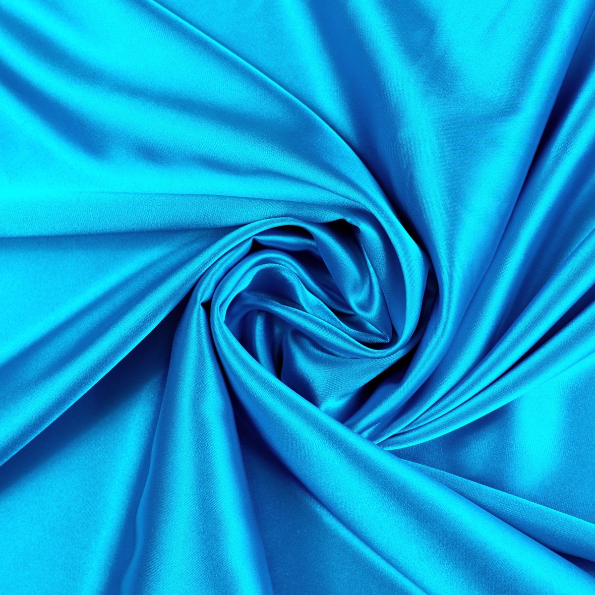 Tkanina ubraniowa dwustronna satyna / tafta - ciemny turkus 23