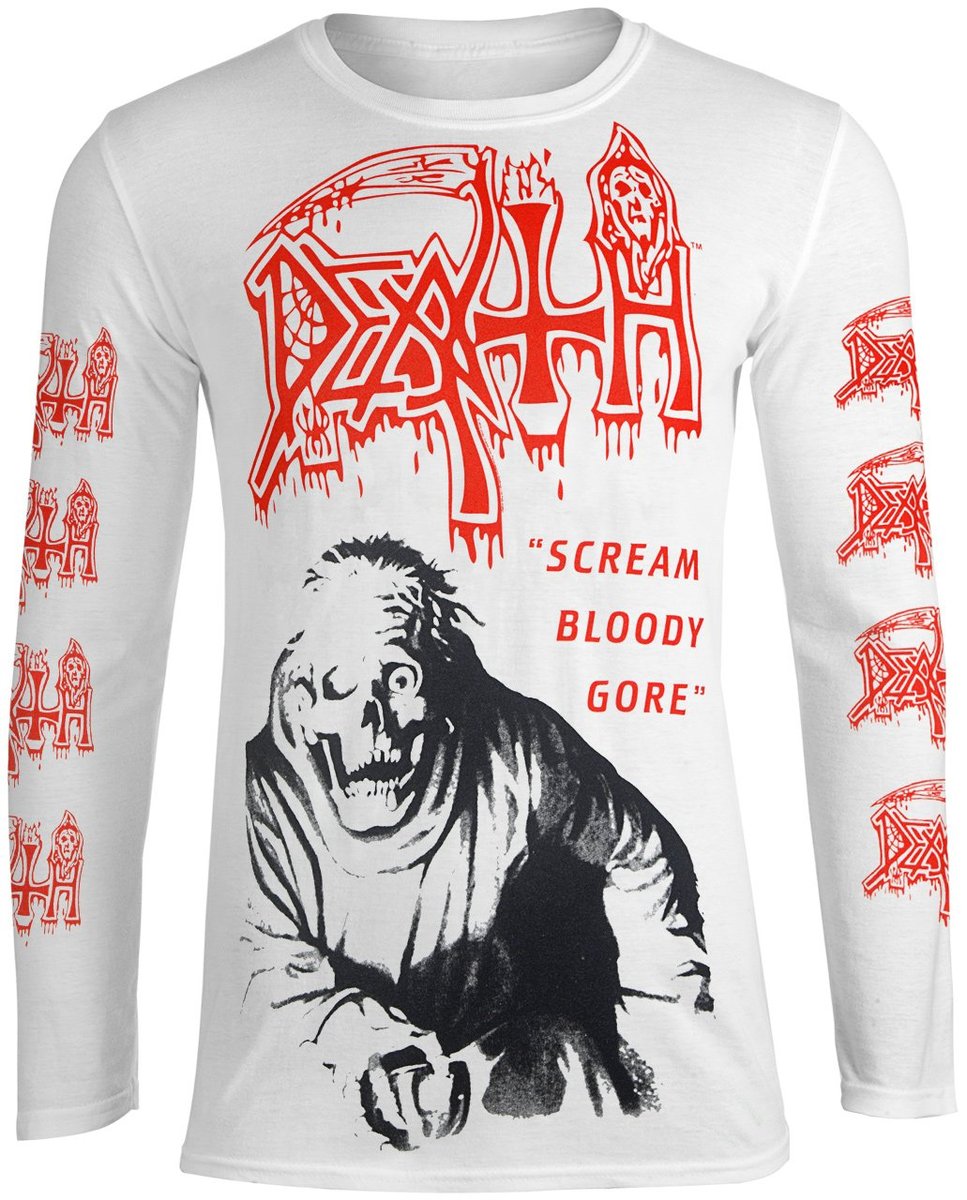 longsleeve DEATH - SCREAM BLOODY GORE-S