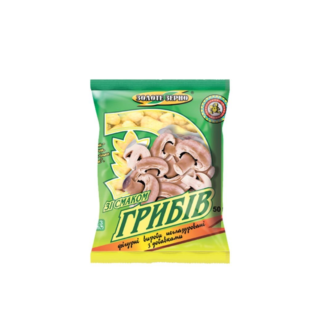 Chrupki o smaku grzybów 