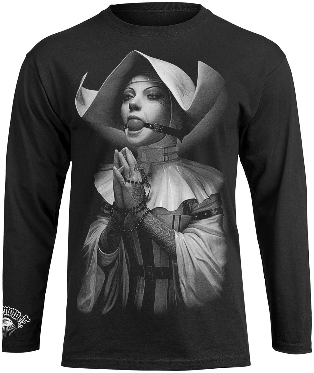 longsleeve AMENOMEN - NUN 4 (OMEN146LO)-XXL