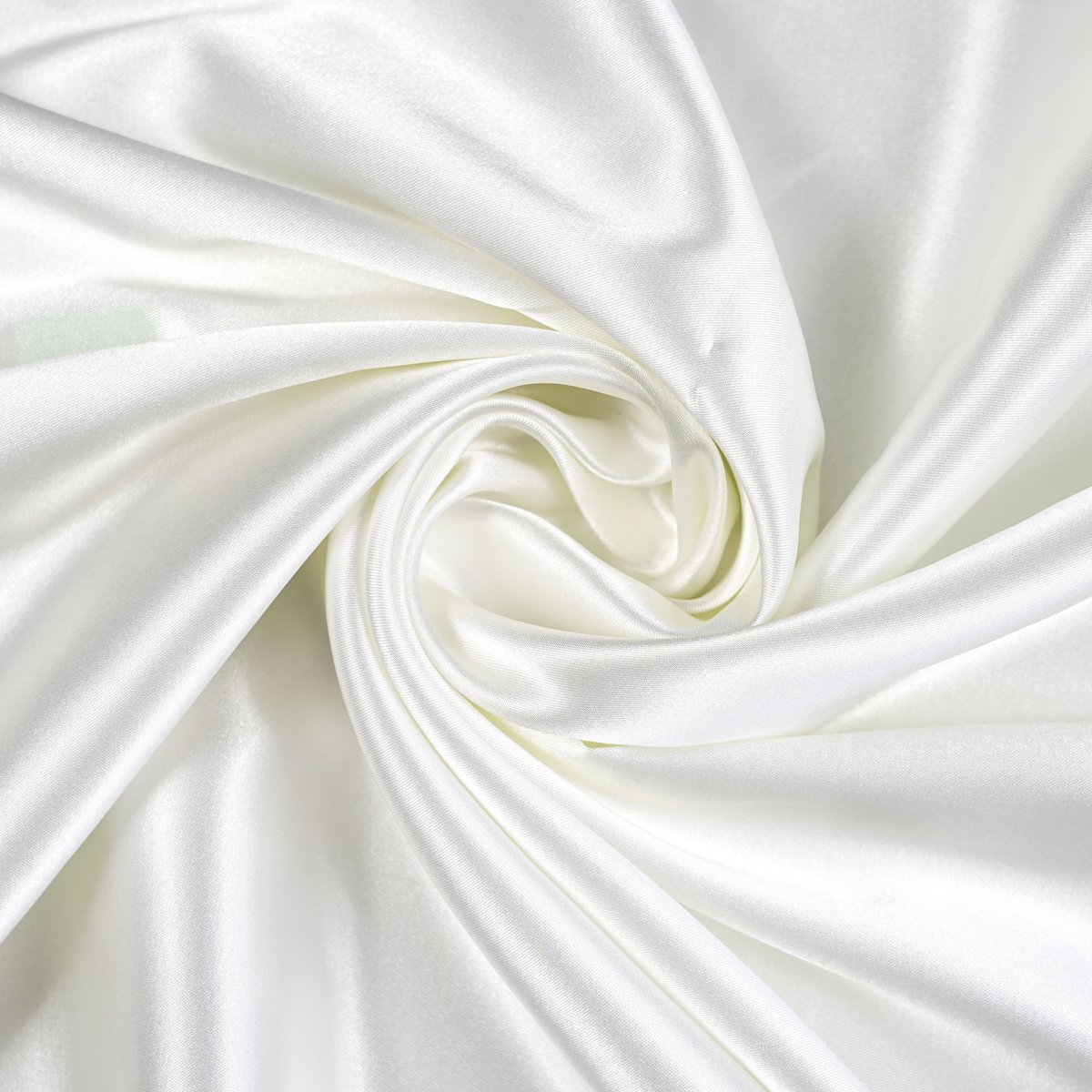 Tkanina ubraniowa dwustronna satyna / tafta - ecru 2