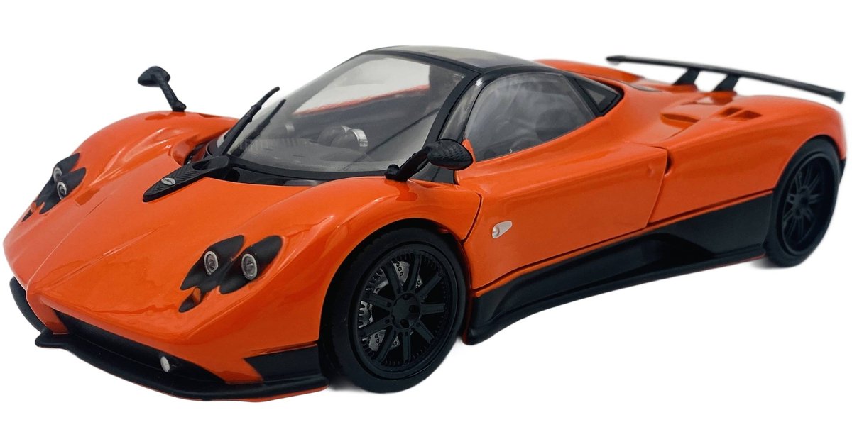 PAGANI Zonda F 1:18 model Motormax 79159 pomarańczowy