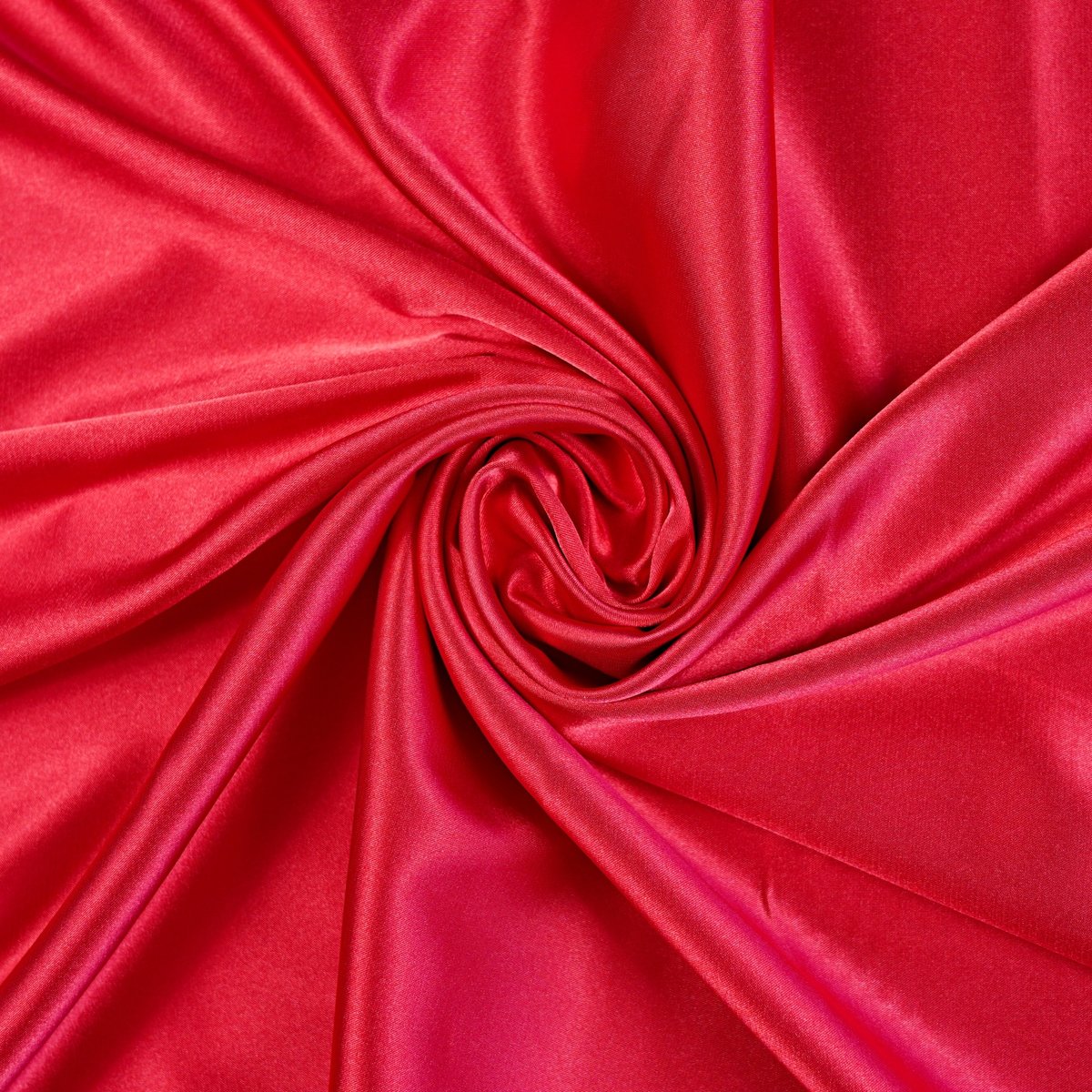 Tkanina ubraniowa satyna z lycrą - czerwona 20