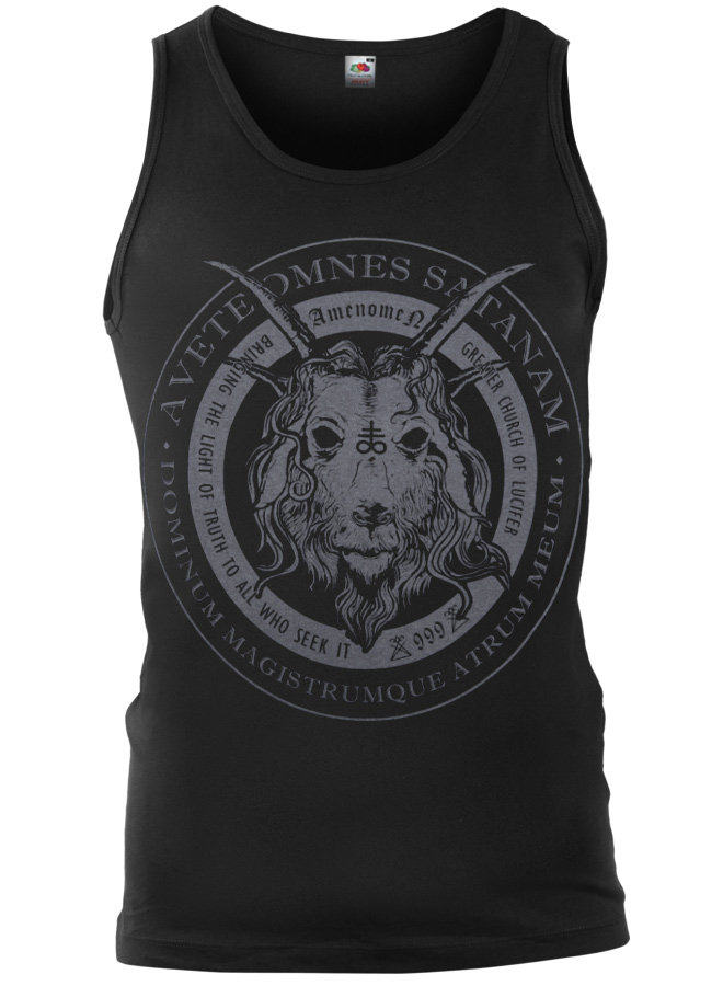 koszulka na ramiączkach AMENOMEN - CHURCH OF SATAN (OMEN053KR)-XL