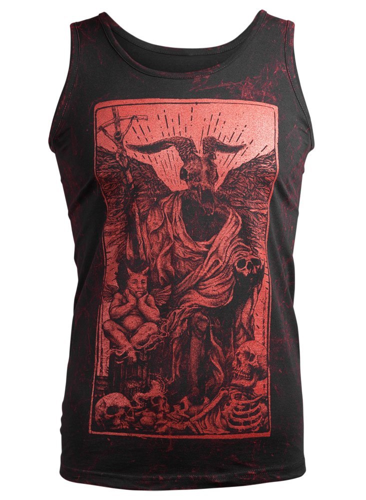koszulka na ramiączkach AMENOMEN - DEVIL (OMEN094KR ALLPRINT RED)-S