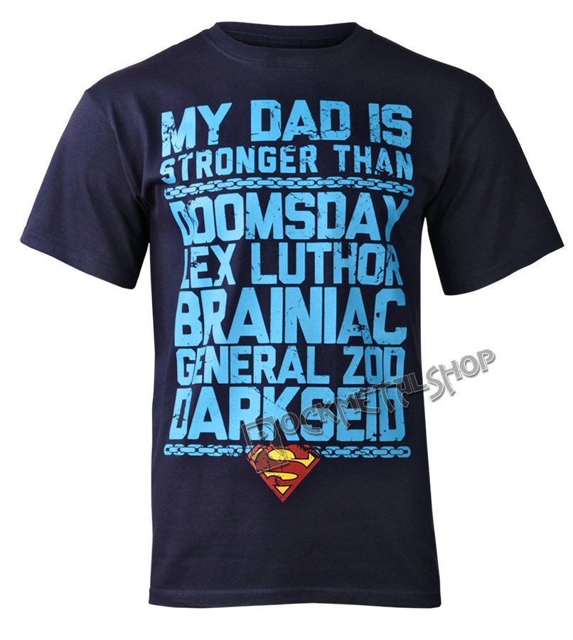 koszulka SUPERMAN - FATHER, MAN OF THE DAY-M