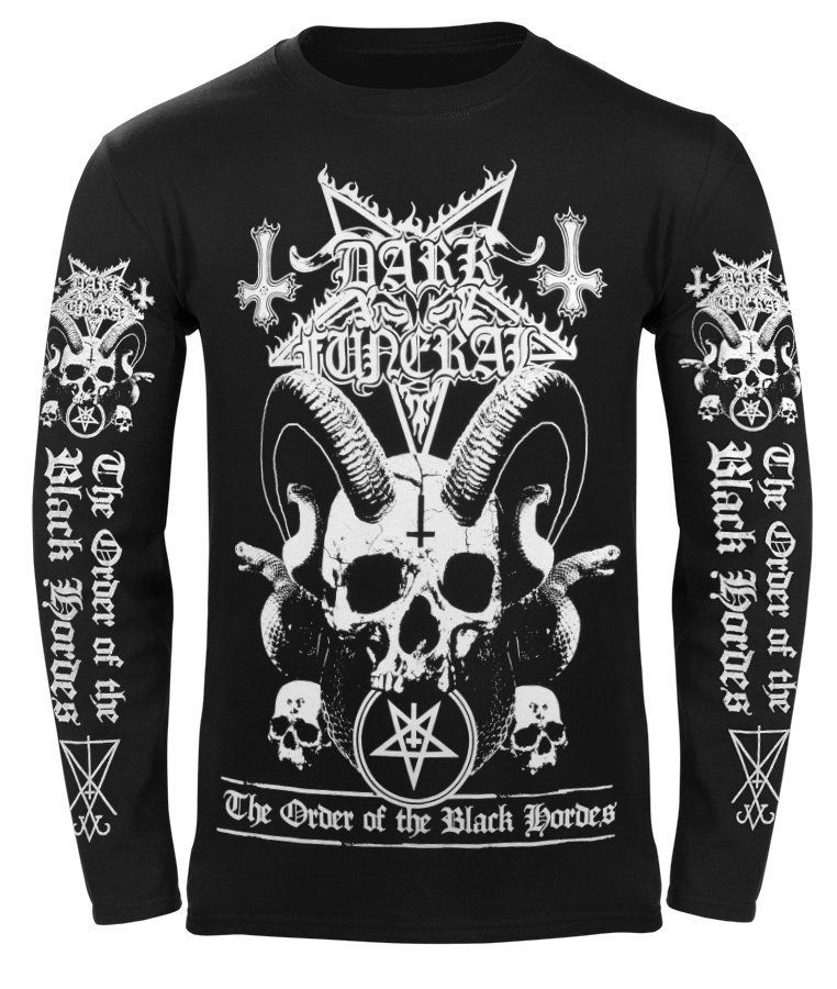 longsleeve DARK FUNERAL - ORDER OF THE BLACK HORDES-XXL