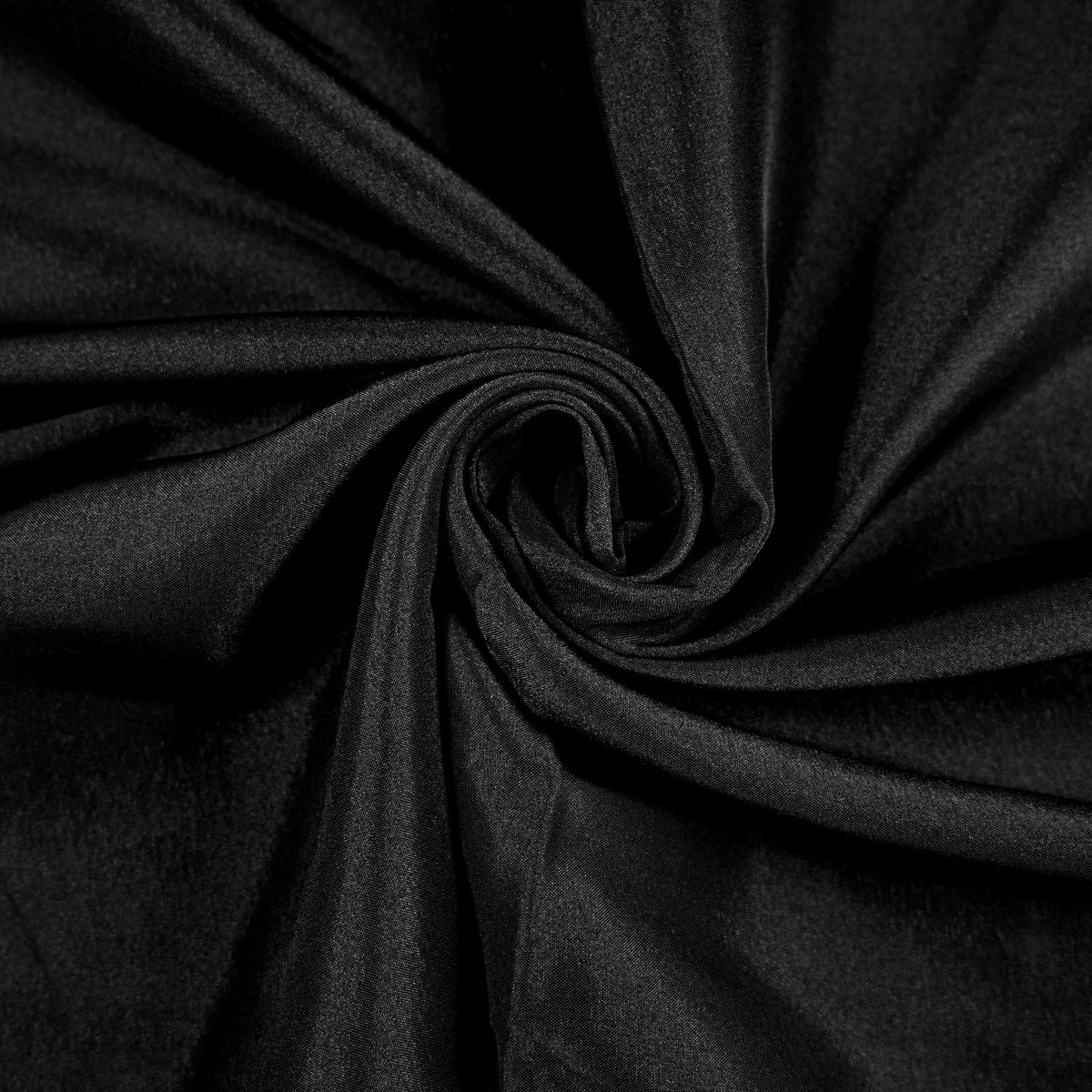 Tkanina ubraniowa dwustronna satyna / tafta - czarny 72