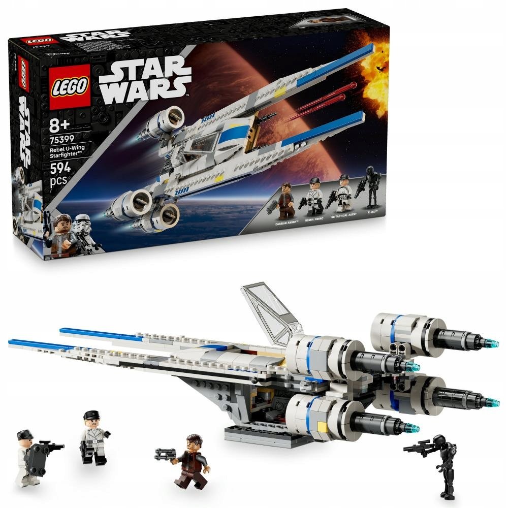 LEGO STAR WARS - Gwiezdne Wojny Myśliwiec U Wing Rebelianci LEGO PREZENT DLA CHŁOPCA