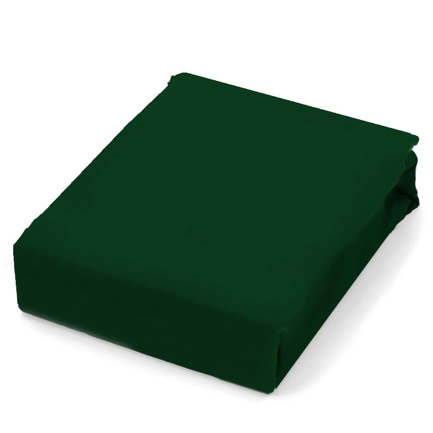 Prześcieradło z gumką Bawełna Naturalna 90x200 Alergik Zielony