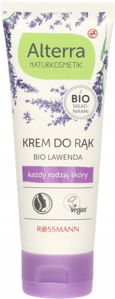 Alterra Krem Do Rąk Bio Lawenda 75 Ml