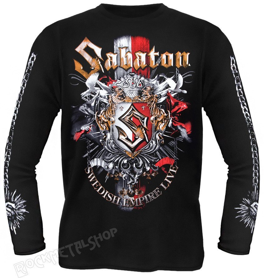 longsleeve SABATON - SWEDISH EMPIRE LIVE-S